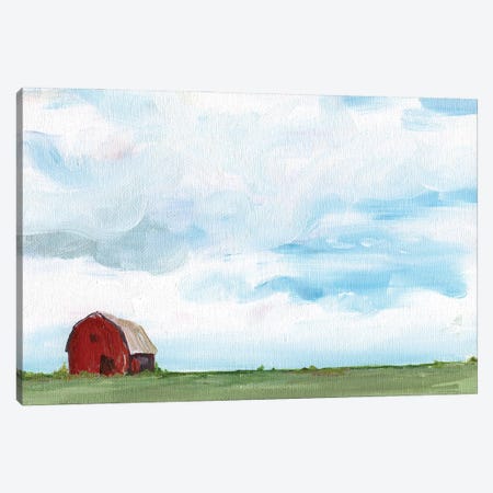 Farming On The Range Canvas Print #KMK181} by Kamdon Kreations Canvas Art Print