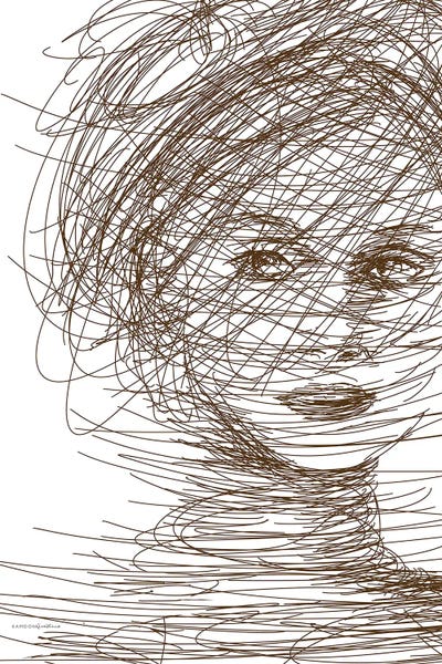 Fascinator by Kamdon Kreations art print