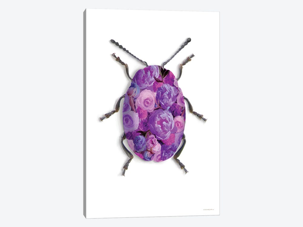Purple Camo by Kamdon Kreations 1-piece Canvas Art Print
