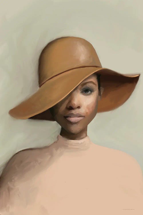 Luminescence Under A Hat by Kamdon Kreations wall art