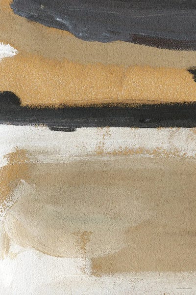 Black & White & Gold: Wave by Kamdon Kreations