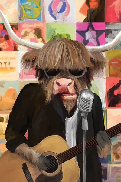 Musician: Moo Record And Vinyls by Kamdon Kreations
