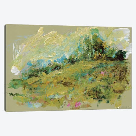 Spring Meadow Canvas Print #KMK93} by Kamdon Kreations Canvas Print
