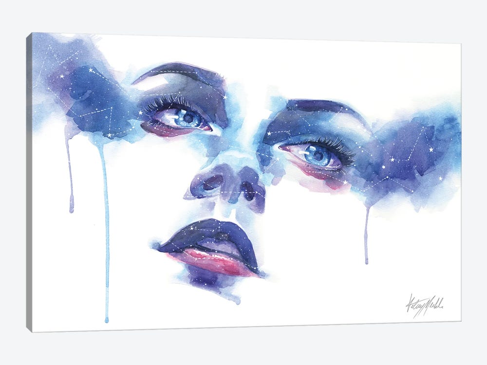 Star Gazer by Kelsey Merkle 1-piece Canvas Artwork