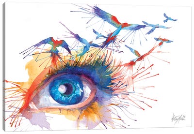 Birds Eye View Canvas Art Print - Kelsey Merkle