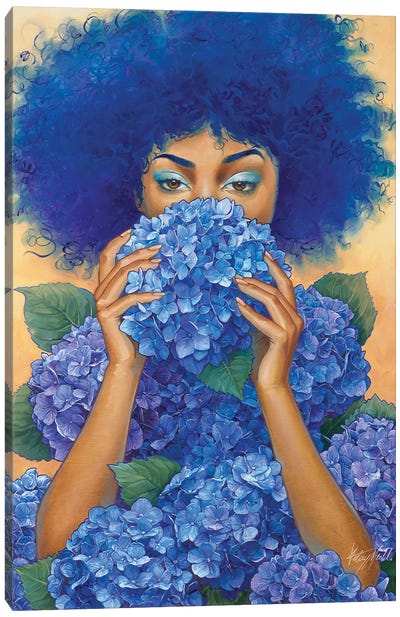 Hydrangia Canvas Art Print - Kelsey Merkle