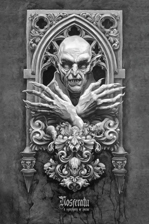 Nosferatu by Kelsey Merkle wall art
