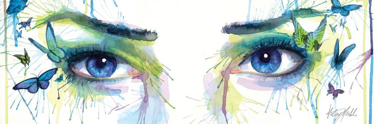 Saphire Butterfly Eyes