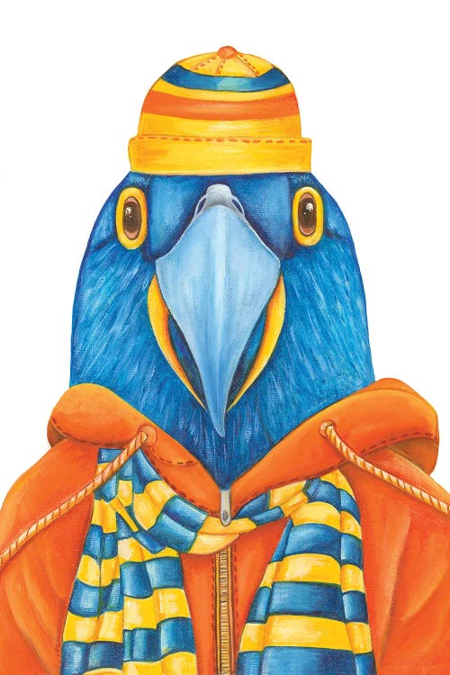 Gustavo Winger Parrot - The Hipster Animal Gang