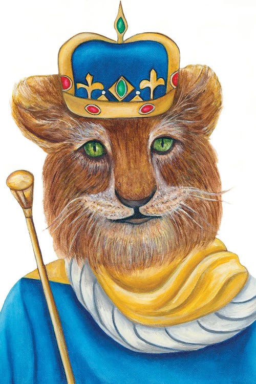 Lion Prince Leonidas - The Hipster Animal Gang