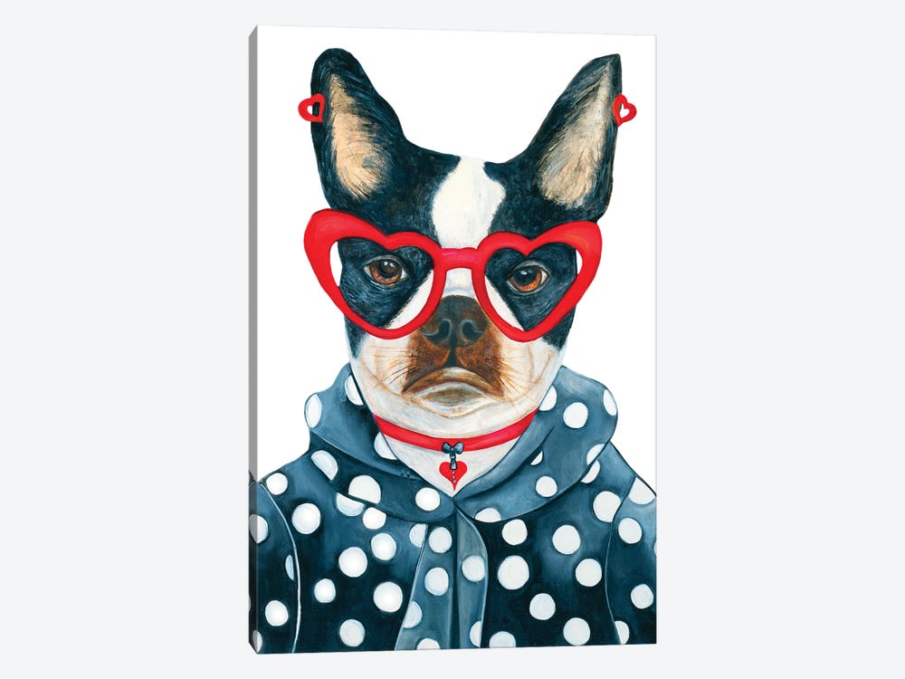 Miss Mary Puppins - The Hipster Animal Gang by k Madison Moore 1-piece Art Print
