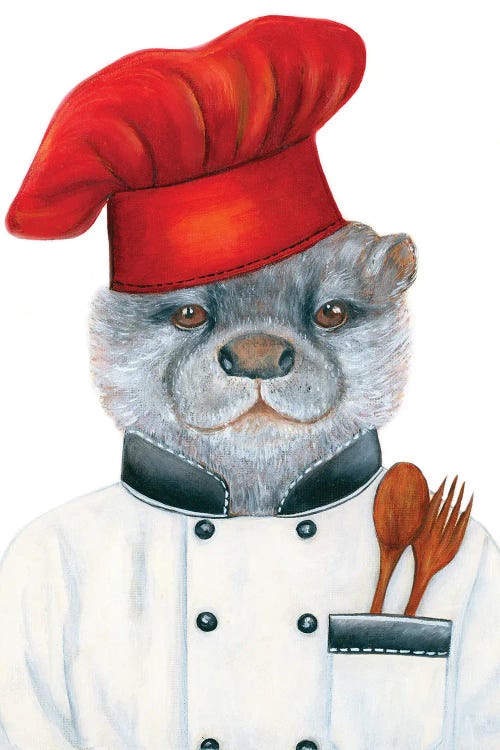 Chef Otterbutter - The Hipster Animal Gang