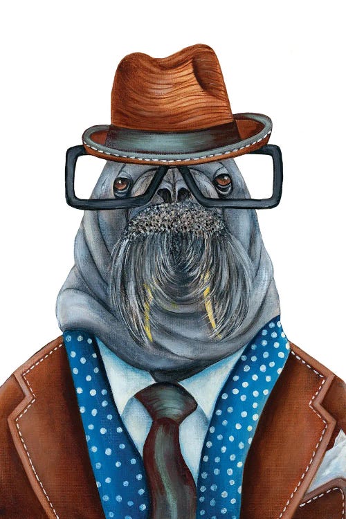 Wally Walrus - The Hipster Animal Gang