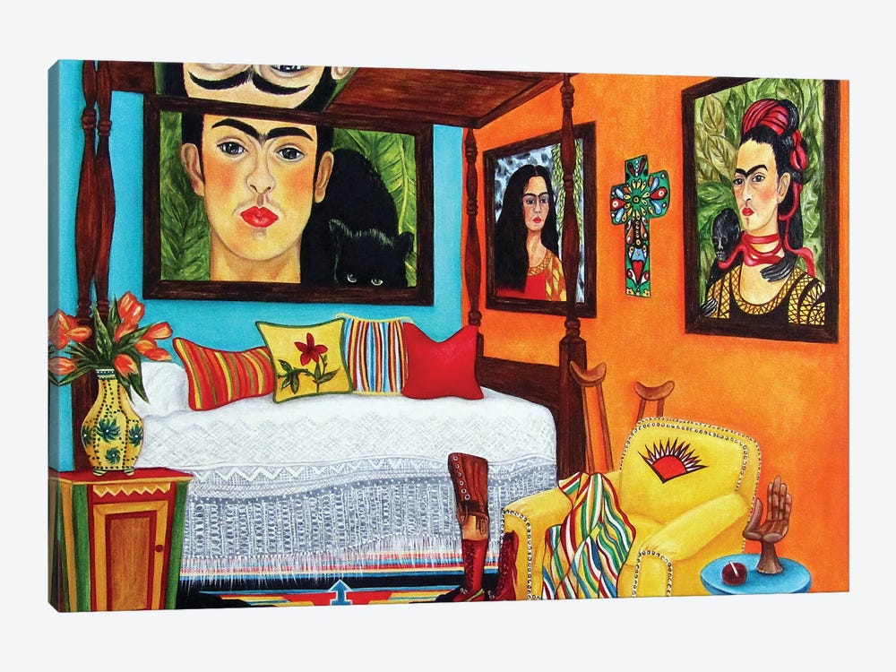 Frida's Bedroom by k Madison Moore 1-piece Art Print