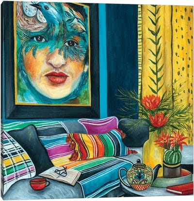 Frida's Nest Canvas Art Print - k Madison Moore