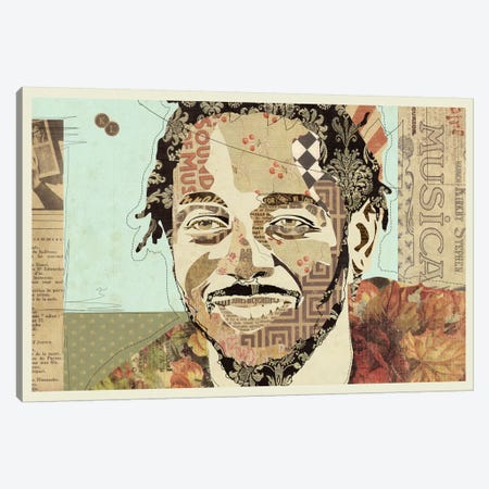 Kendrick Canvas Print #KMR30} by Kyle Mosher Canvas Wall Art