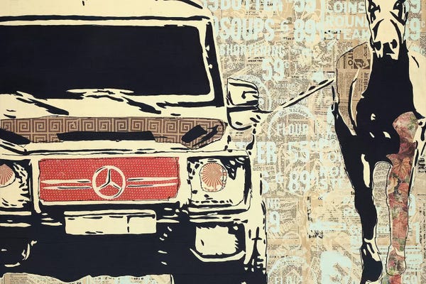 Street Art: Off To The Races by Kyle Mosher