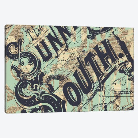 Sunny South Canvas Print #KMR39} by Kyle Mosher Canvas Art