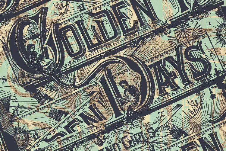 Golden Days by Kyle Mosher wall art