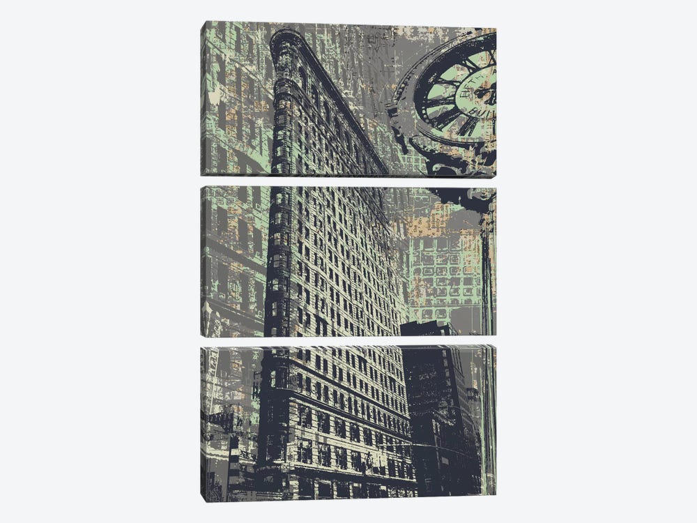 175 Fifth Avenue by Kyle Mosher 3-piece Canvas Print
