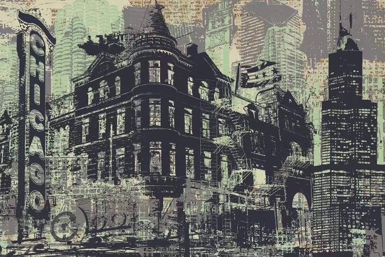 Chi-Town by Kyle Mosher wall art