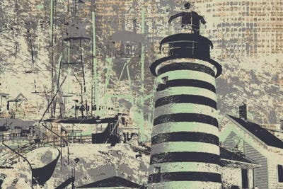 Shoreline by Kyle Mosher multi panel art