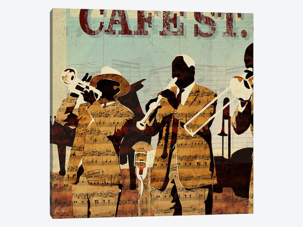 Café St. Jean by Kyle Mosher 1-piece Canvas Wall Art