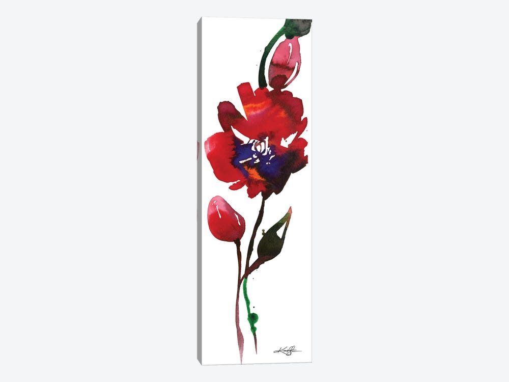 Flower Zen IX by Kathy Morton Stanion 1-piece Canvas Artwork