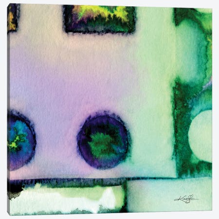 Abstract Harmony VIII Canvas Print #KMS118} by Kathy Morton Stanion Canvas Artwork