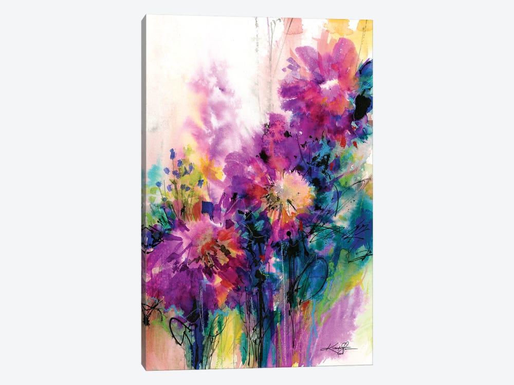 Dancing Among The Blooms by Kathy Morton Stanion 1-piece Art Print