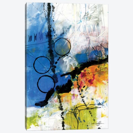 Abstract Composition VII Canvas Print #KMS129} by Kathy Morton Stanion Canvas Art Print