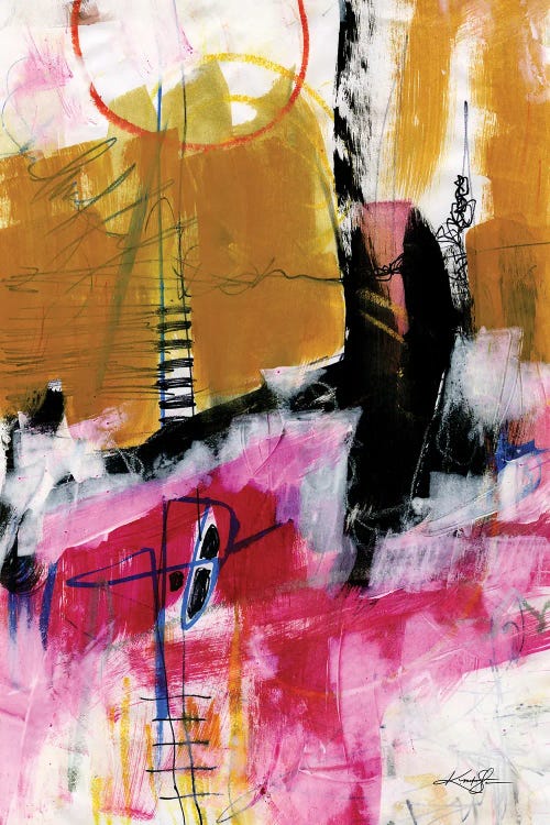 Abstract Composition XIV by Kathy Morton Stanion wall art