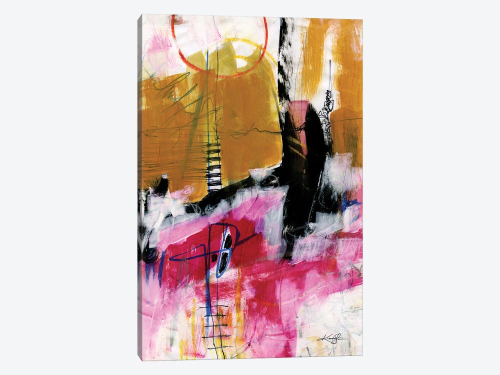 Abstract Composition XIV by Kathy Morton Stanion 1-piece Canvas Print