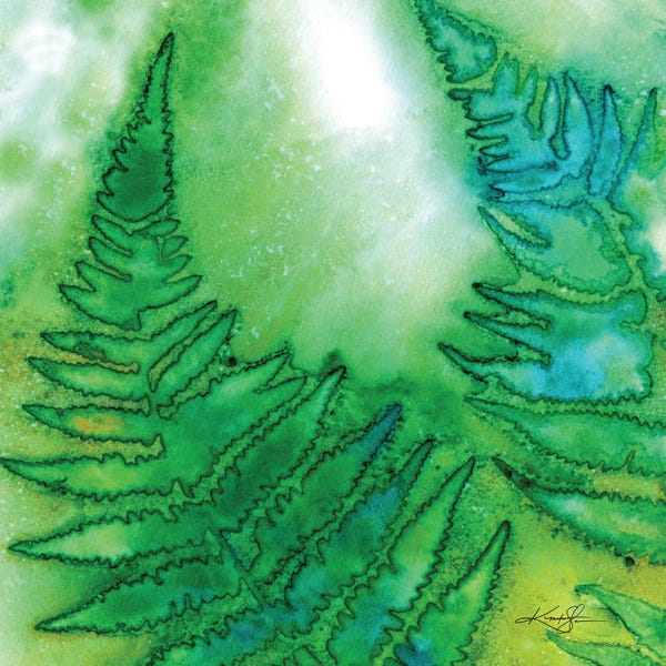 Kathy Morton Stanion: Fern Leaves VI by Kathy Morton Stanion
