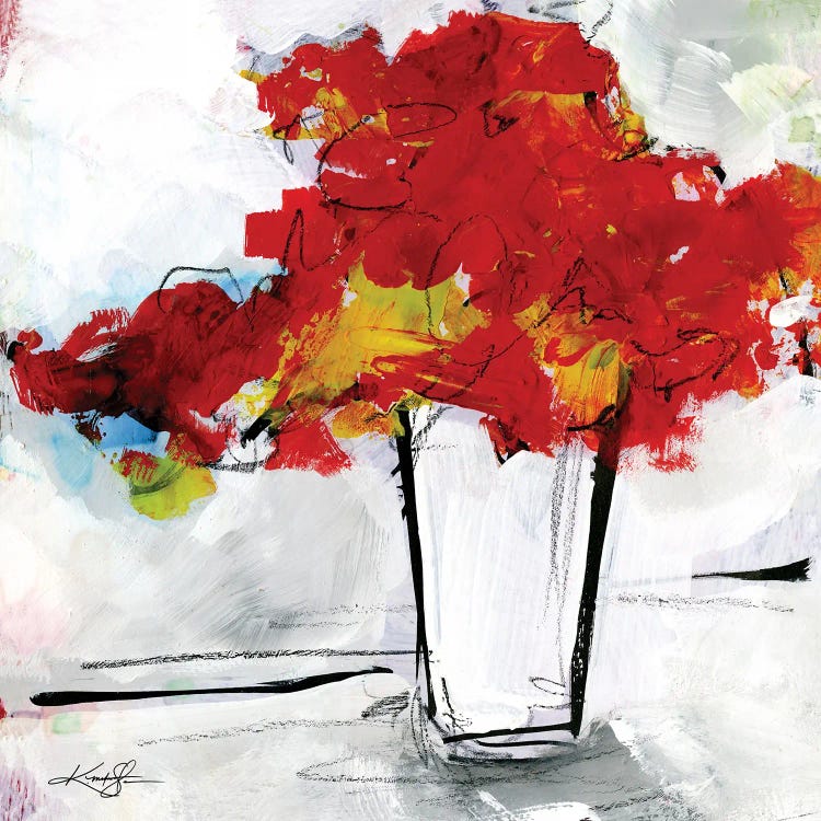 A Bouquet Of Flowers XXXVIII by Kathy Morton Stanion wall art