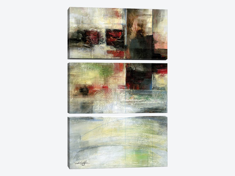 Poetic Connections by Kathy Morton Stanion 3-piece Canvas Artwork