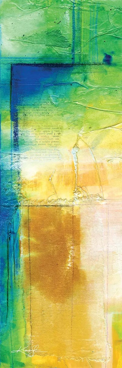 Quiet Secrets by Kathy Morton Stanion multi panel art