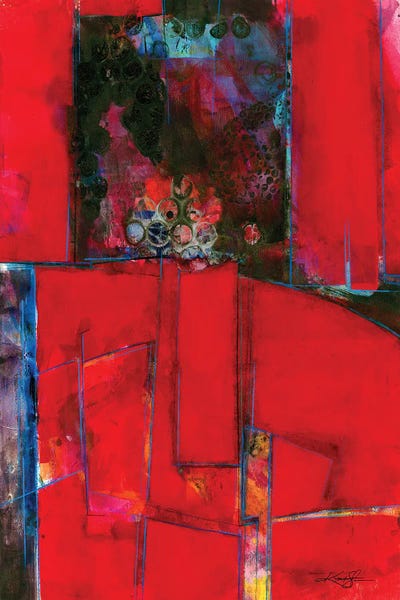 The Balance Of Passion by Kathy Morton Stanion multi panel art