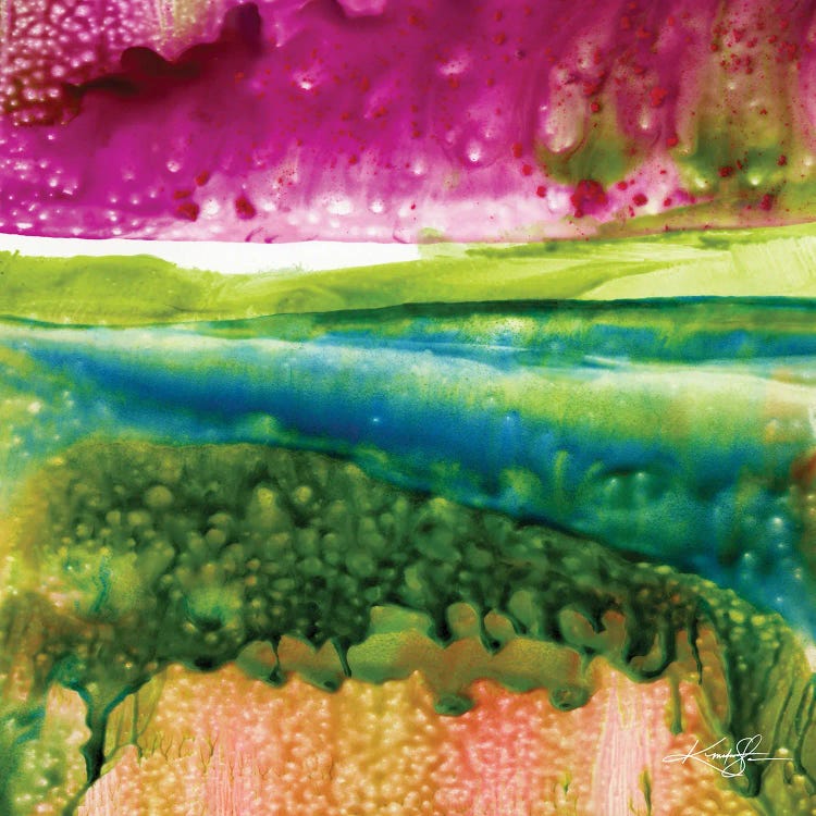 Encaustic Abstract XXII by Kathy Morton Stanion wall art