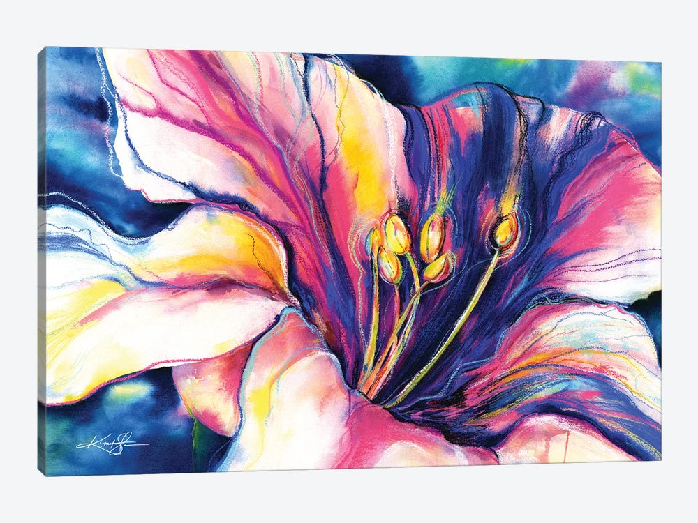 Big Flower by Kathy Morton Stanion 1-piece Canvas Artwork