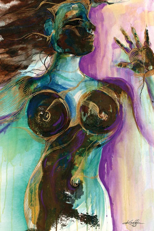 Earth Goddess by Kathy Morton Stanion wall art