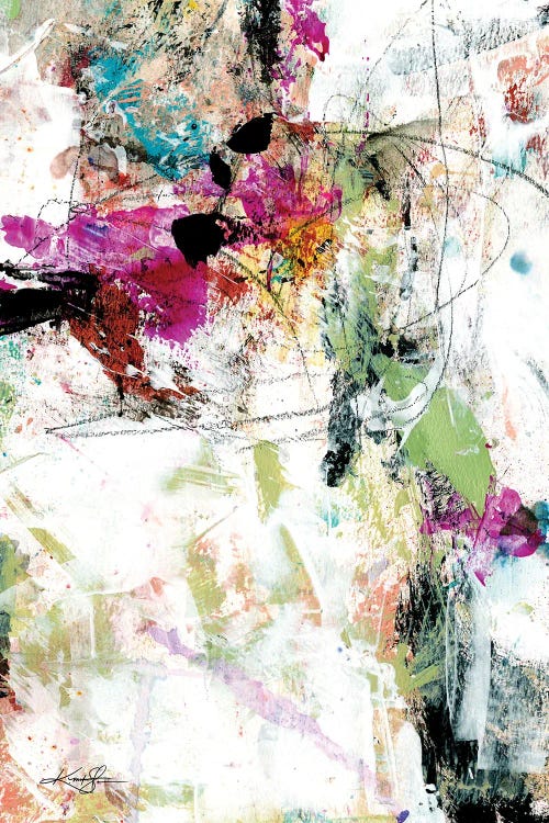 Feeling The Music XXXIII by Kathy Morton Stanion canvas print