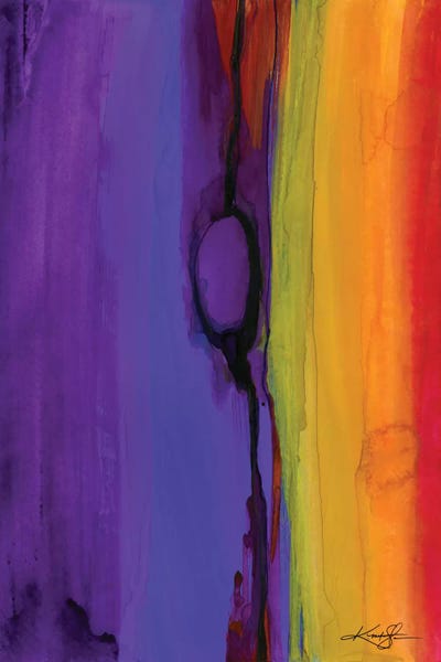 Blue: Mystic Wander II by Kathy Morton Stanion