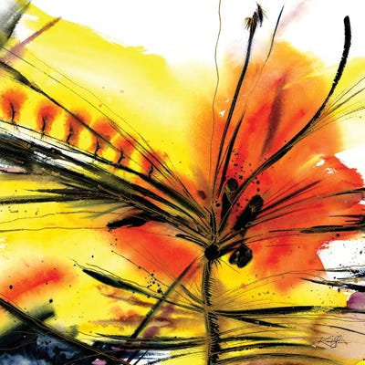 Organic Ecstasy LVII by Kathy Morton Stanion canvas print