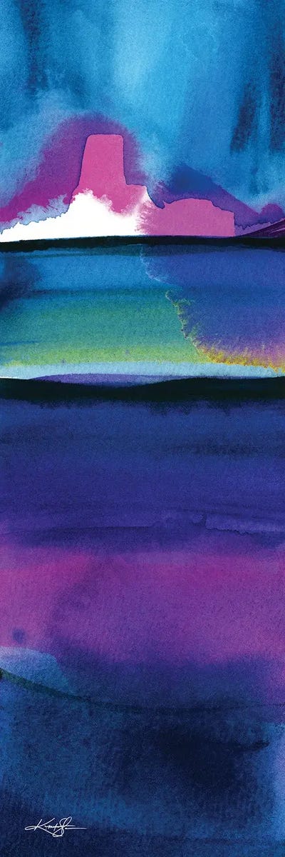 Desert Dreams V by Kathy Morton Stanion multi panel art