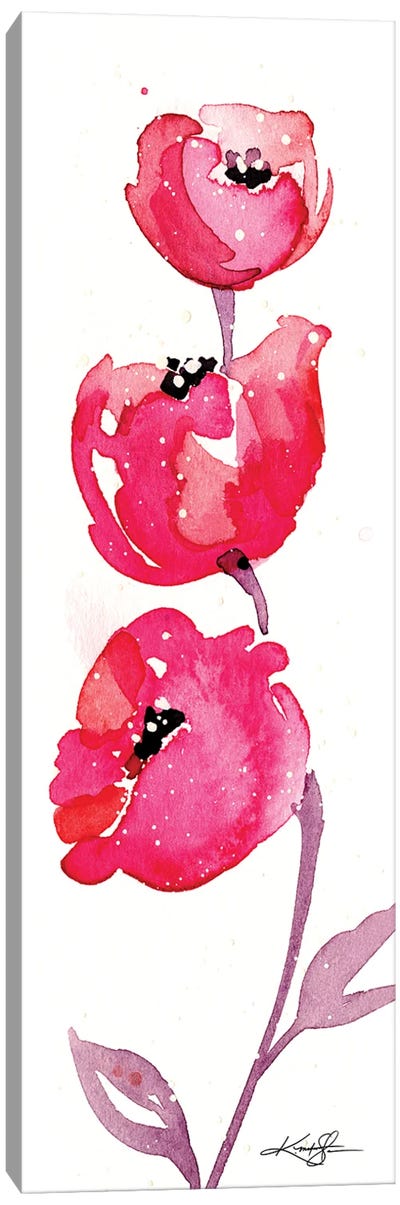 Itsy Bitsy Blossoms II Canvas Art Print - Kathy Morton Stanion