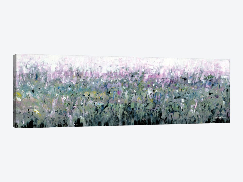 Misty Morning Meadow by Kathy Morton Stanion 1-piece Canvas Artwork