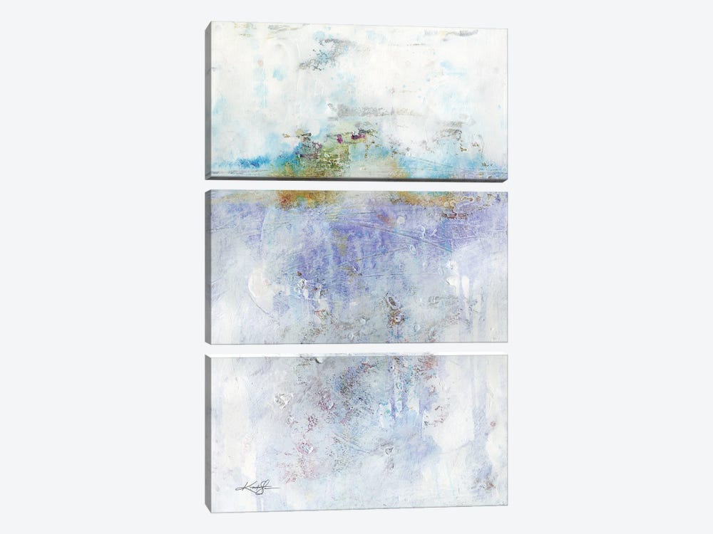 Lost In Tranquility II-II by Kathy Morton Stanion 3-piece Canvas Art