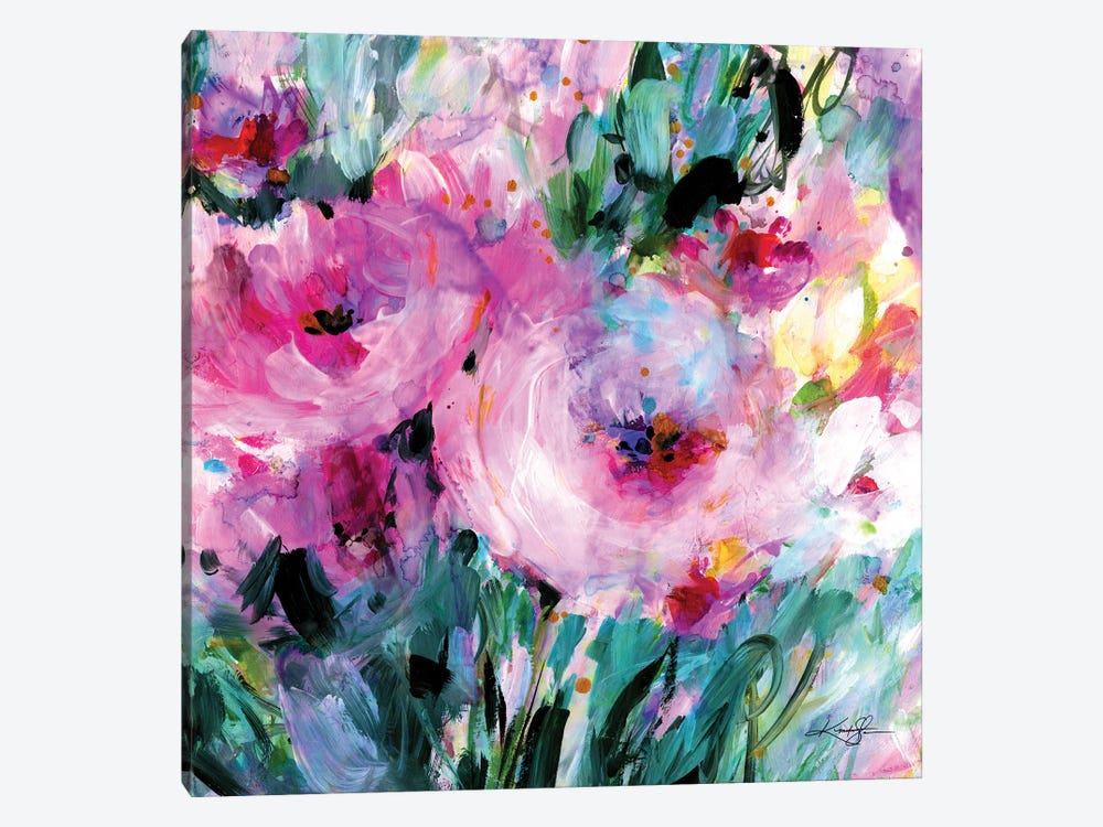 Enchanting Blooms II by Kathy Morton Stanion 1-piece Art Print