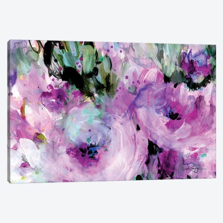 Enchanting Blooms II-II Canvas Print #KMS222} by Kathy Morton Stanion Canvas Art
